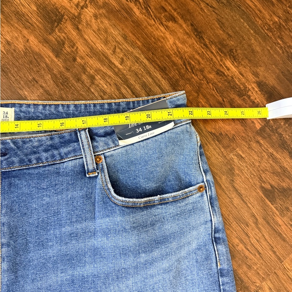 Abercrombie & Fitch The Skinny Ankle Curve Love High Rise Jeans Size 18R NWT - Picture 8 of 12